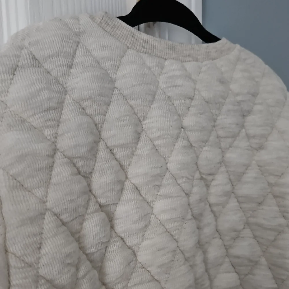 Quilted Cream Kids Romper - Picture 7 of 8